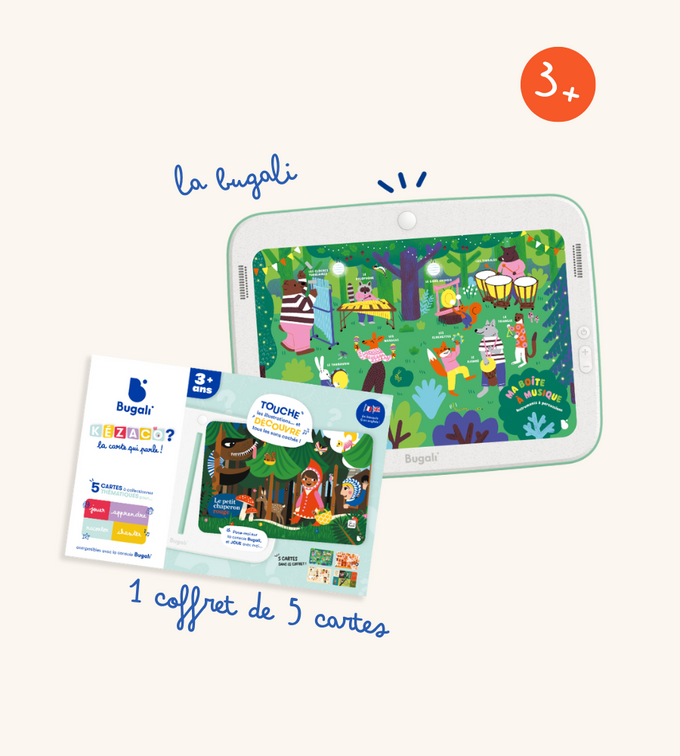 Pack Découverte Buga-cartes +3 ans