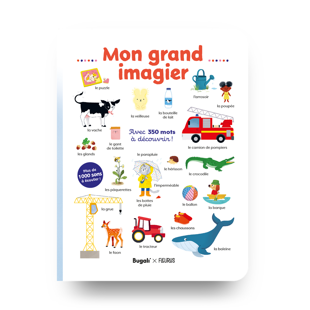 Mon grand imagier sonore - Collectif - Le Ballon - Grand format - Librairie  Galignani PARIS
