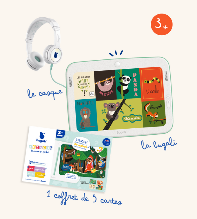 Pack Explorateur Buga-cartes +3 ans