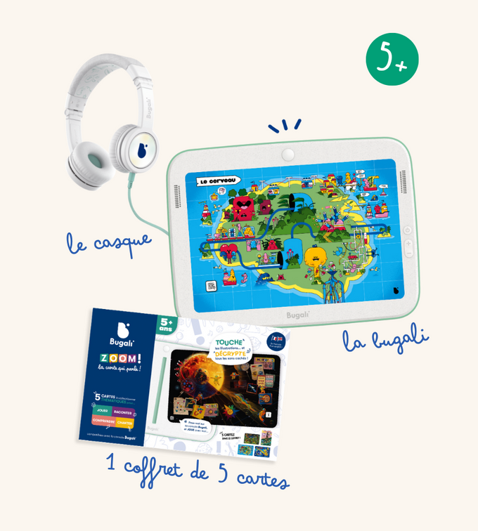 Pack Explorateur Buga-cartes +5 ans