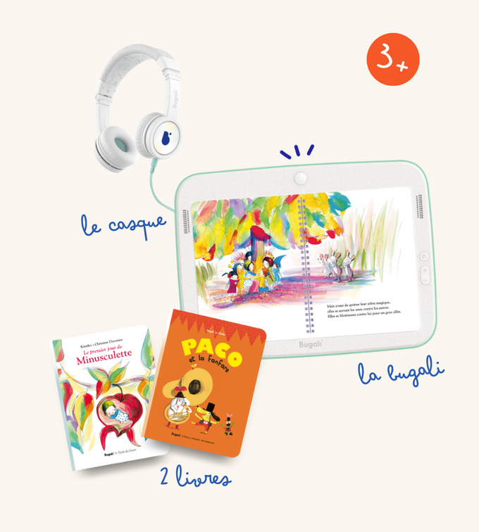 Pack Explorateur Buga-livres +3 ans