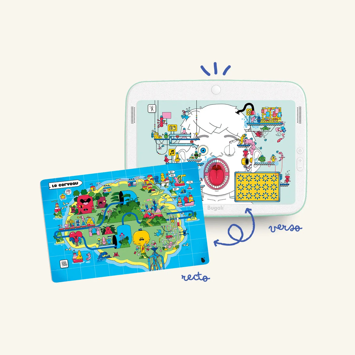Coffret 5 cartes interactives Zoom ! (5+) – Bugali